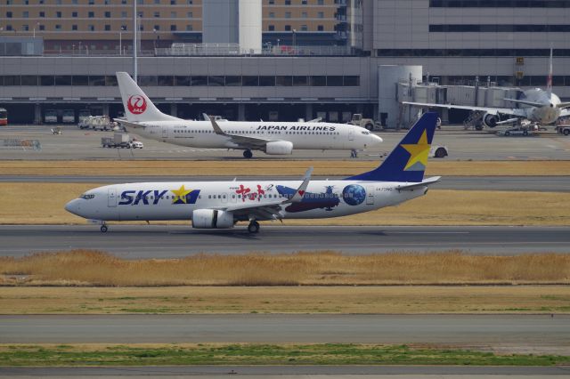 Boeing 737-700 (JA737NG) - Yamato Jet at RJTT.