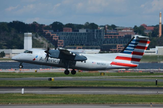 de Havilland Dash 8-100 (N810EX) - Takeoff RWY 1