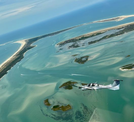 Diamond DA-62 (N752LA) - Over the Outer Banks