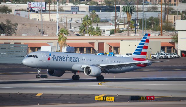 Airbus A321neo (N403AN) - SPOTTED AT KPHX ON FEB, 13, 2021