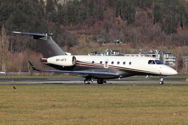 Embraer Legacy 550 (9H-AFX)