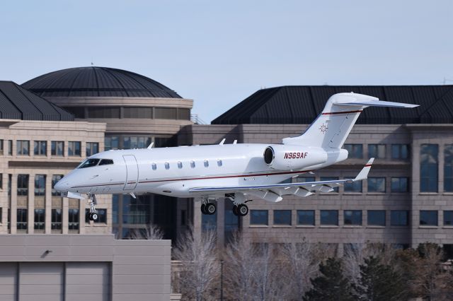 Bombardier Challenger 300 (N969AF) - RWY 35R Sunday, March 5, 2023 at 2:23 PM
