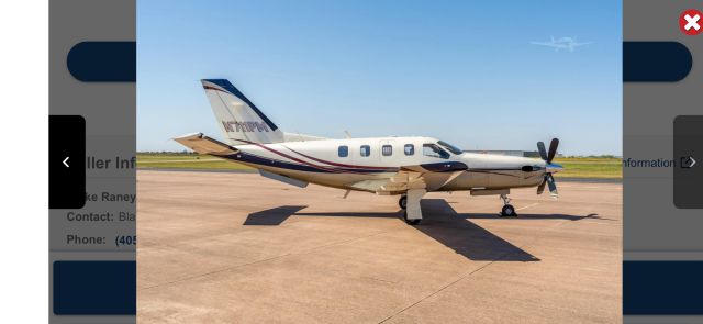 Socata TBM-700 (N711PM)