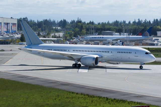 Boeing 787-8 (N1002K) - First test flight for what will be an Air Europa 787-8. 