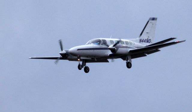 Cessna Conquest 2 (N441MD) - On final is this 1979 Cessna Conquest 2 in the Spring of 2019.