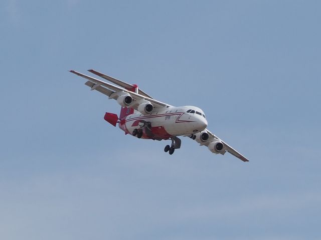 British Aerospace BAe-146-200 (N474NA) - Neptune Aviation Services BA462, April 10, 2022.  Fighting fires in the "Big Country" not far from Abilene, Texas.