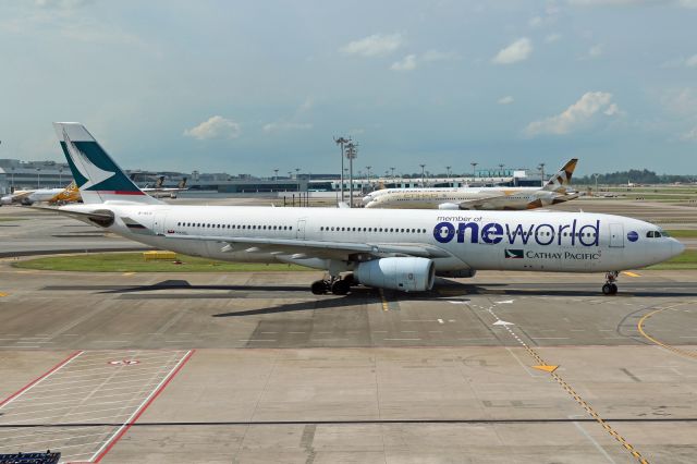 B-HLU — - "OneWorld" livery