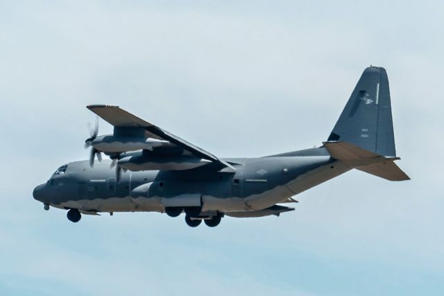 Lockheed C-130 Hercules (20-5961) - Lockheed MC-130J. Commando II, USAF serial 20-5961, sqn patch 1st SOS on the tail. RAAF Base Pearce 18 October 2023