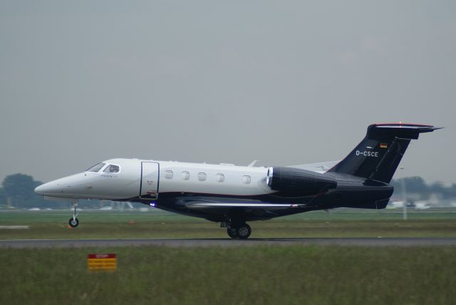 Embraer Phenom 300 (D-CSCE) - Luxaviation EMB505 Phenom 300 cn50500424 Take Off RWY36L 22-5-2018