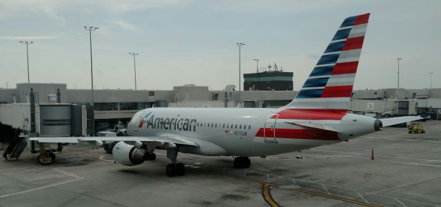 Airbus A319 (N717UW) - Ex Panther plane.