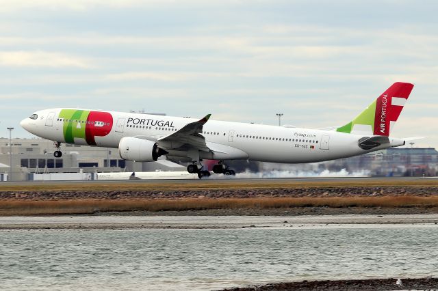 Airbus A330-300 (CS-TUC) - 'Air Portugal 217 Alpha' from Lisbon touching down on 22L