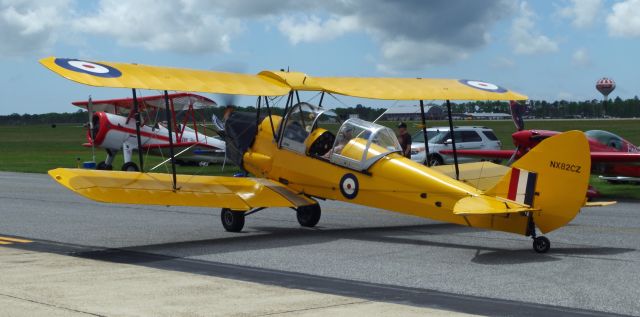 NX82CZ — - MILLVILE MUNICIPAL AIRPORT, MILLVILLE, NEW JERSEY, USA-MAY 09, 2015: Seen by RF at the 2015 airshow was this OGMA Tiger Moth.