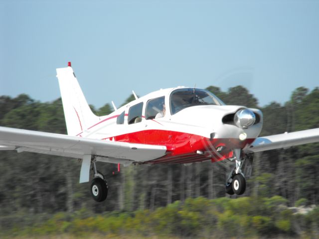 Piper Cherokee Arrow (N43474) - A beautiful Piper Arrow departing RWY 4 at the 2015 Thomasville Fly-In