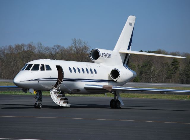 Dassault Falcon 50 (N700MP) - JT INC at KJQF - 4/2/13