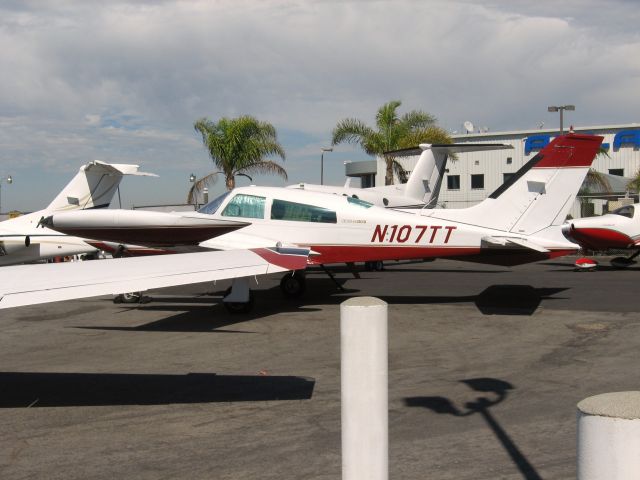 Cessna 310 (N107TT) - Parked at Santa Ana