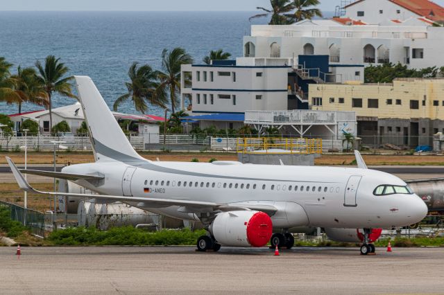 Airbus A319neo (D-ANEO) - Parked on the Bravo ramp