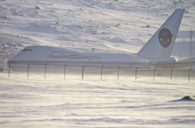 BOEING 747SP (PWC743) - It was -50 Wind Chill in Iqaluit, Nunavut, Canada