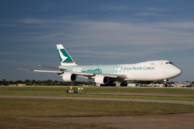 BOEING 747-8 (B-LJA) - B-LJA @ KOSH