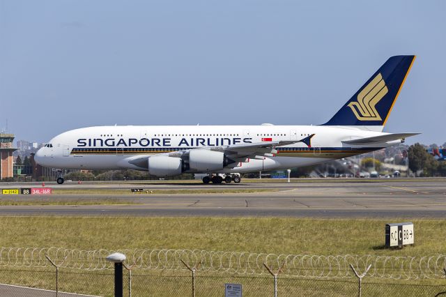 Airbus A380-800 (9V-SKZ) - Singapore Airlines (9V-SKZ) Airbus A380-841 at Sydney Airport.