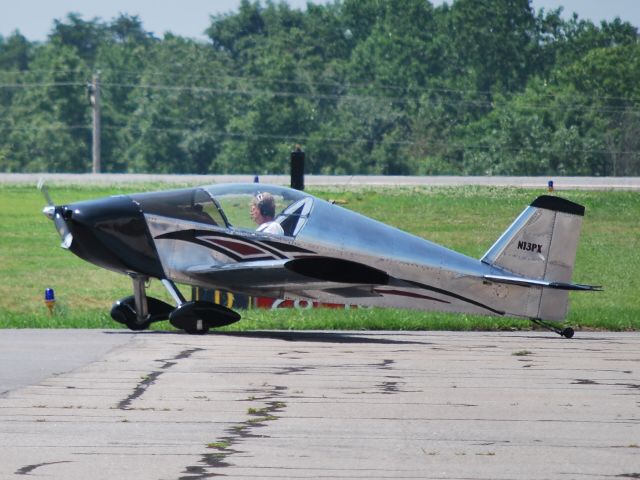 Experimental  (N13PX) - Taxiing to runway 28 - 6/18/09