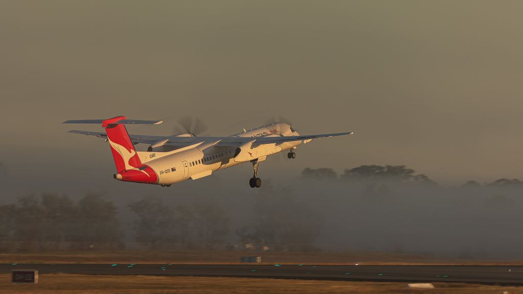 de Havilland Dash 8-400 (VH-QOS)