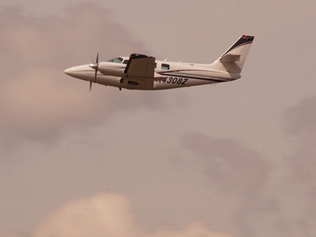 Cessna T303 Crusader (N4308Z) - Taken at Saratoga County Airport, NY on Aug.28,2017