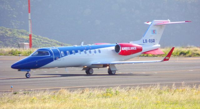 Learjet 45 (LX-RSQ)