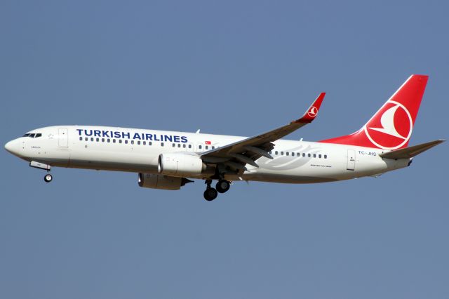 Boeing 737-800 (TC-JHS) - TURKISH AIRLINES // BOEING 737-8F2 (WL) // " TC-JHS - AMASYA " // LTBJ - ADB