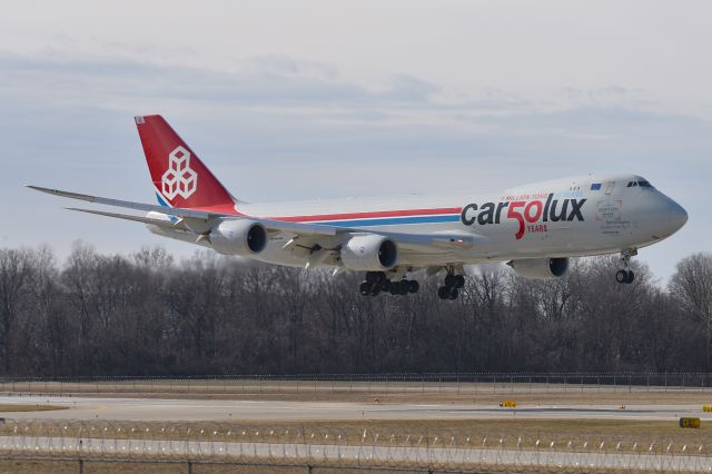 BOEING 747-8 (LX-VCC) - 5-L 02-07-25 Arriving from LUX