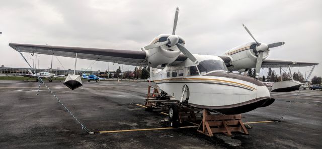 Grumman G-44 Widgeon (N199T) - Lale Hood tie-down lot, Anchorage, AK