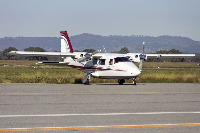 Partenavia P-68 (VH-LZT) - Vulcanair P68R (VH-LZT) at Wagga Wagga Airport.