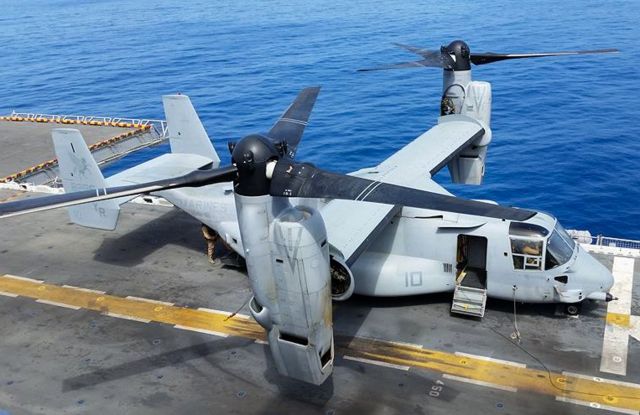 — — - Marine Medium Tiltrotor Squadron 161 (VMM-161) - USS Essex (LHD-2)br /Photo: Monica E. Del Corobr /TDelCoro