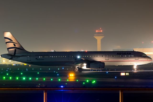 Airbus A321 (SX-DVP) - fog in Frankfurt,not the same day 