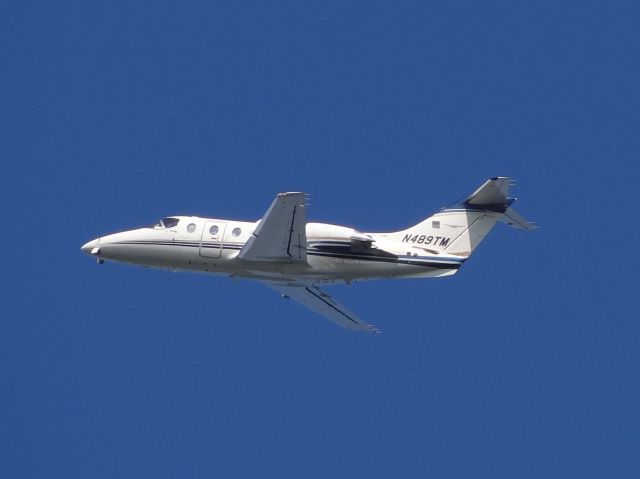 Beechcraft Beechjet (N489TM) - Cape Cod, Dennis Beach. July 11, 2015.