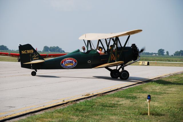 NC9119 — - A New Standard giving rides at the Ottumwa Airshow,August 2018.