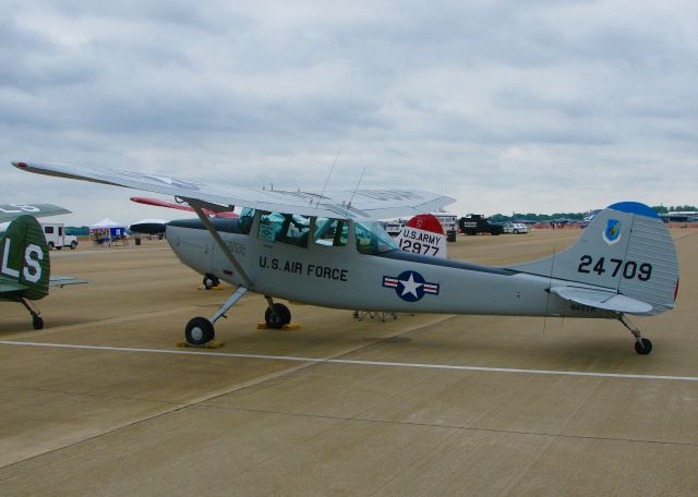 Cessna L-19 Bird Dog (N46TM) - At Barksdale Air Force Base.