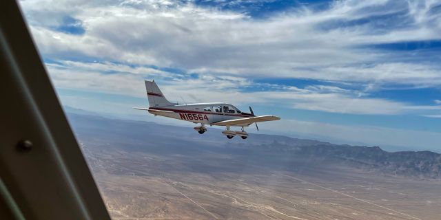 Piper Cherokee (N16564) - Flight between Kingman and Fort Mohave, AZ.