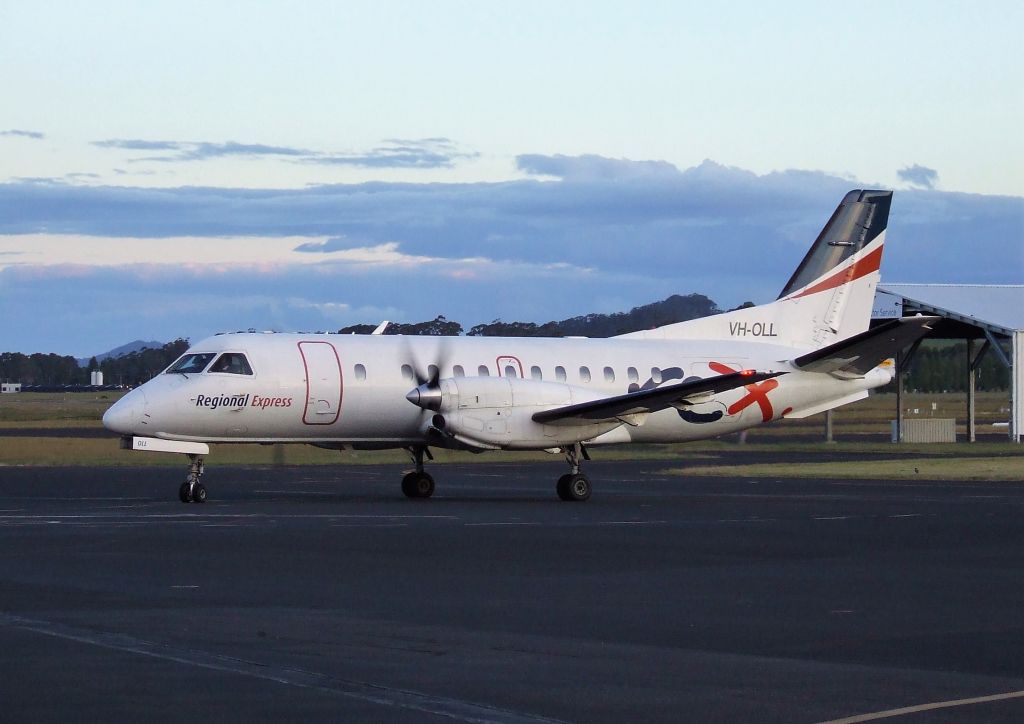 Saab 340 (VH-OLL) - Regional Express Saab 340B VH-OLL (msn 175) at Wynyard Airport, Tasmania, Australia. 9 December 2022.