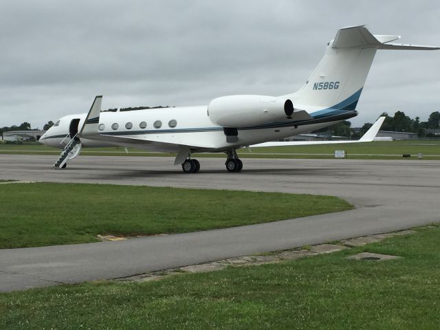 Gulfstream Aerospace Gulfstream V (N586G) - Date Taken: July 17, 2019br /Airport: London-Corbin Airport