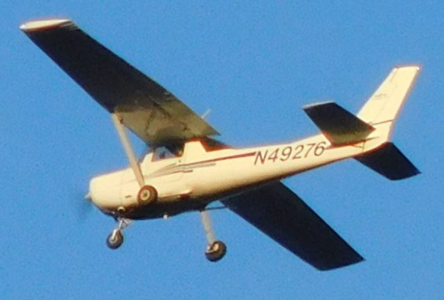 Cessna 152 (N49276) - Over Corvallis, Oregon evening of 5th November 2017