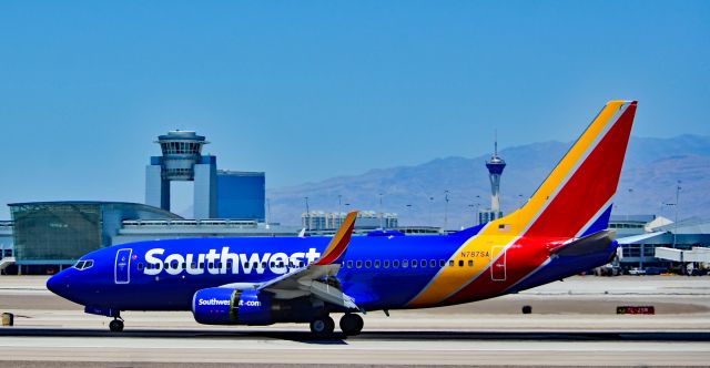 Boeing 737-700 (N787SA) - N787SA Southwest Airlines 2000 Boeing 737-7H4 - cn 29812 / 705 - Las Vegas - McCarran International Airport (LAS / KLAS)br /USA - Nevada May 26, 2017br /Photo: Tomás Del Coro 