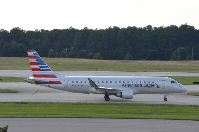 Embraer 170/175 (N415YX) - American Eagle (Republic) 4473 departing to New York LGA at 5:41 PM EDT.   Taken June 30, 2016 with Nikon D3200 mounting the 55-200mm VR2 lens.  