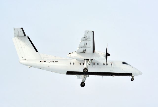 de Havilland Dash 8-100 (C-FETB) - Coming back from a local test flight, 31-01-2025