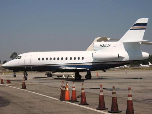 Dassault Falcon 900 (N211JA) - PARKED AT SANTA ANA