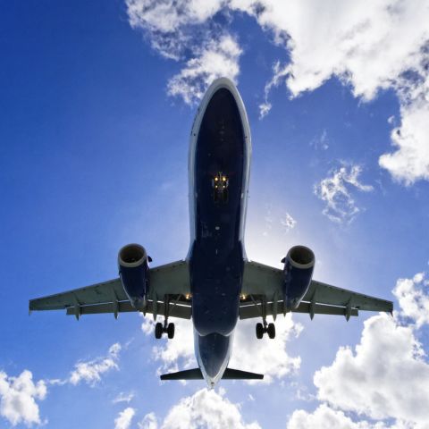 Airbus A320 — - Jets Blues arrival at SXM blots out the sun!