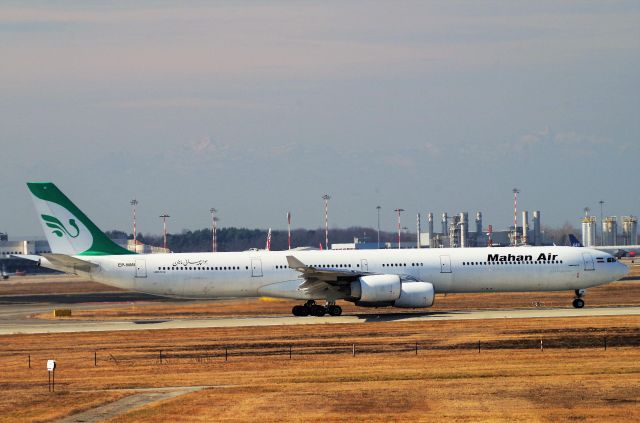 Airbus A340-600 (EP-MMI) - MALPENSA - THERAN (IKA)