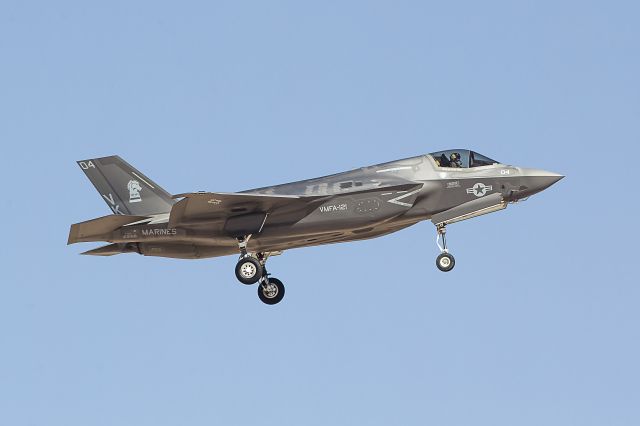 Lockheed F-35C (16-8169) - Lockheed Martin F-35B Lightning II (VMFA-121) - Marine Corps Air Station Yuma, Arizona<br>Red Flag 16-3 at Nellis Air Force Base (July, 2016)