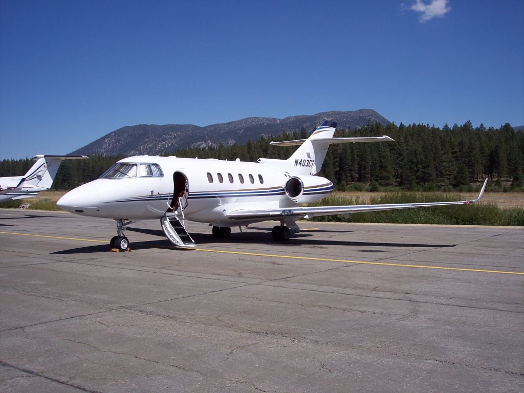 N403CT — - On the Ramp in South Lake Tahoe, CA