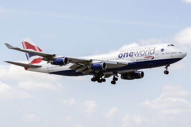 Boeing 747-400 (G-CIVC) - Inbound as BA 207 from LHR.