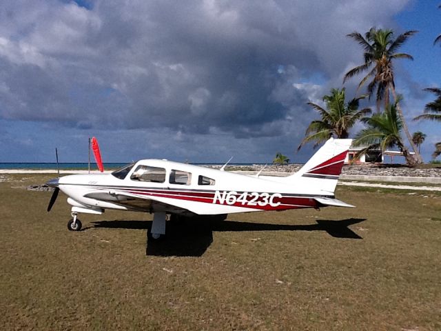 Piper Cherokee Arrow (N6423C) - Pittstown Point Landings, Crooked Island, Bahamas